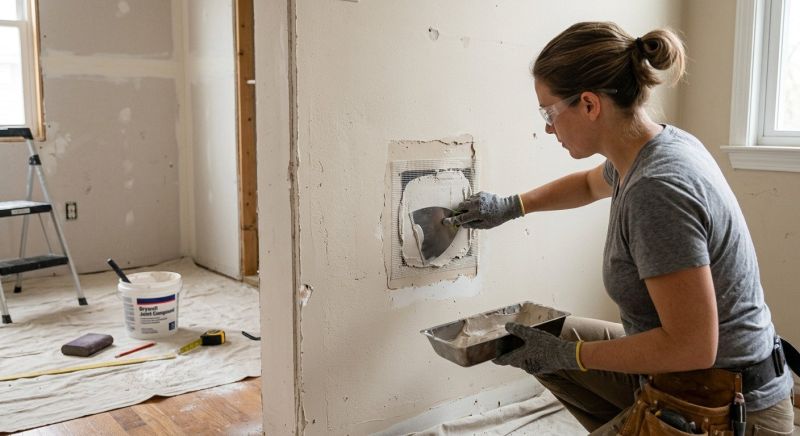 Bathroom Wall Patching in Conroe, TX