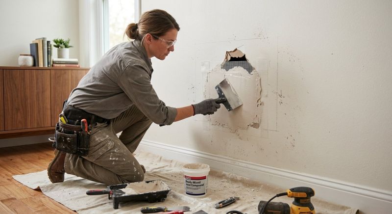 Bedroom Wall Repair in Olathe, KS