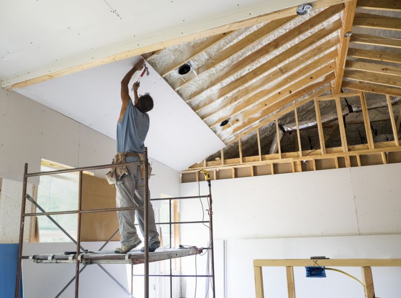 Ceiling Drywall Replacement in Kansas City, KS