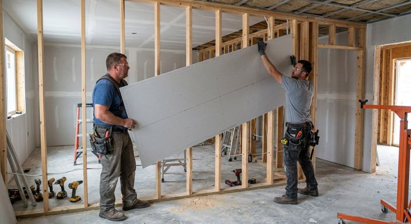 Drywall Construction in Overland Park, KS