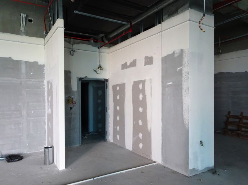 Commercial Drywall Repair detail