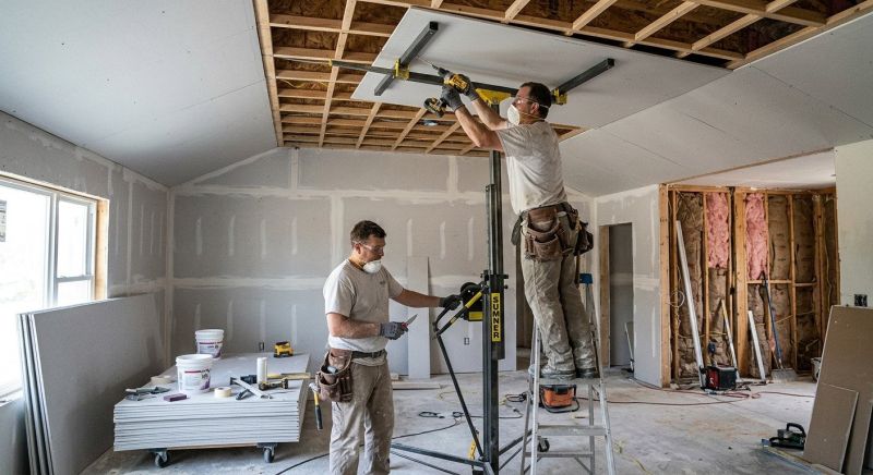 House Drywall Installation in Wilmington, NC